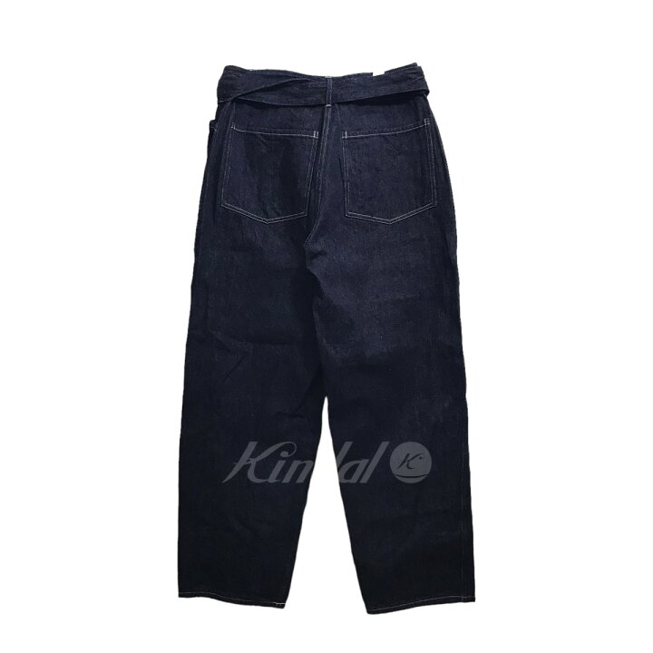 楽天市場】【中古】COMOLI 23AW デニムベルテッドパンツ Y03-03001 