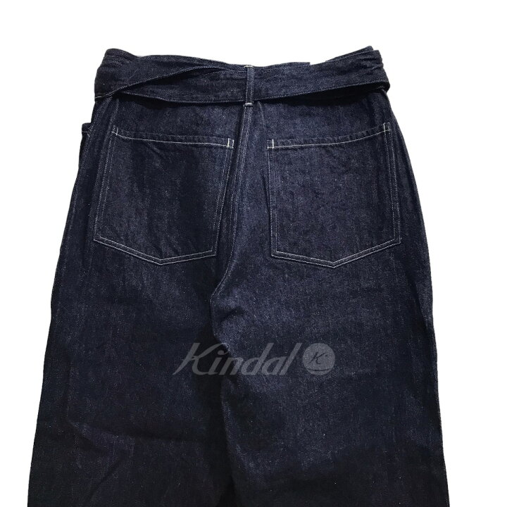 楽天市場】【中古】COMOLI 23AW デニムベルテッドパンツ Y03-03001 