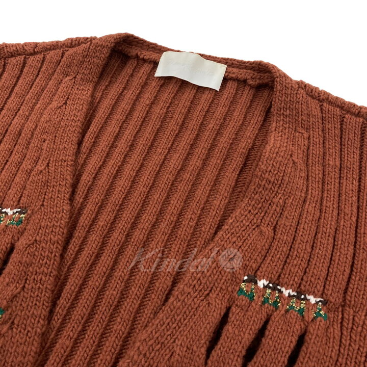 楽天市場】【中古】mame kurogouchi 「Oversized Chunky Knit Cardigan 