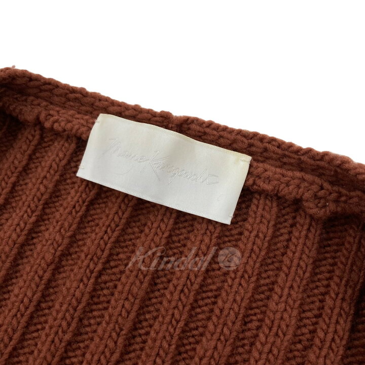 楽天市場】【中古】mame kurogouchi 「Oversized Chunky Knit Cardigan 