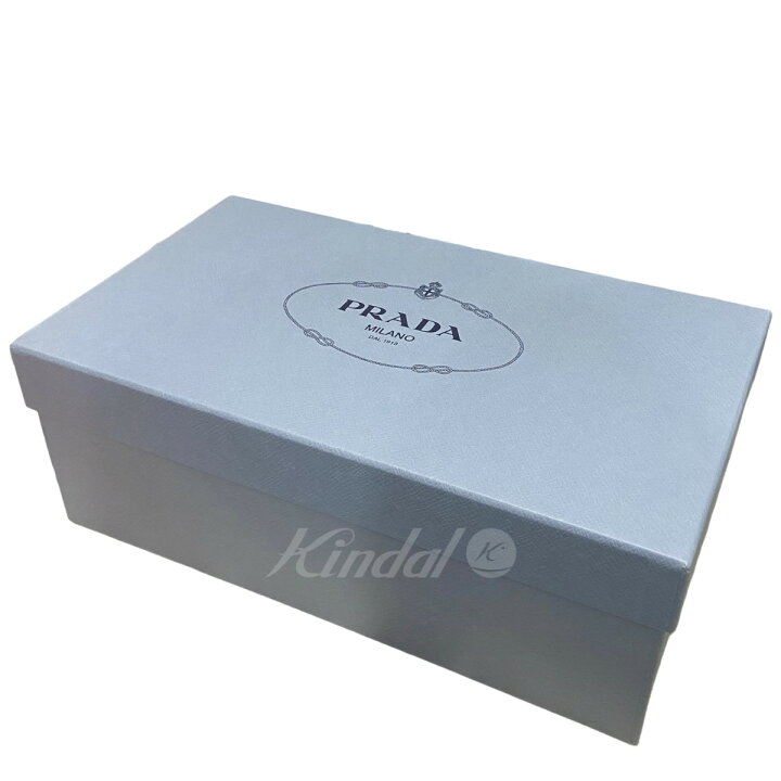 楽天市場】【中古】PRADA エナメルトライアングルプレートフラット 