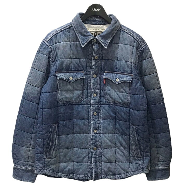 楽天市場】【中古】TMTダメージ加工デニム中綿ジャケット TJK-F2203  