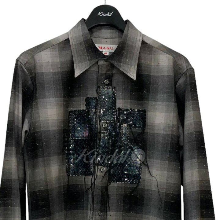 楽天市場】【中古】MASURAINBOW DUST SHIRT チェックシャツ MVFW 