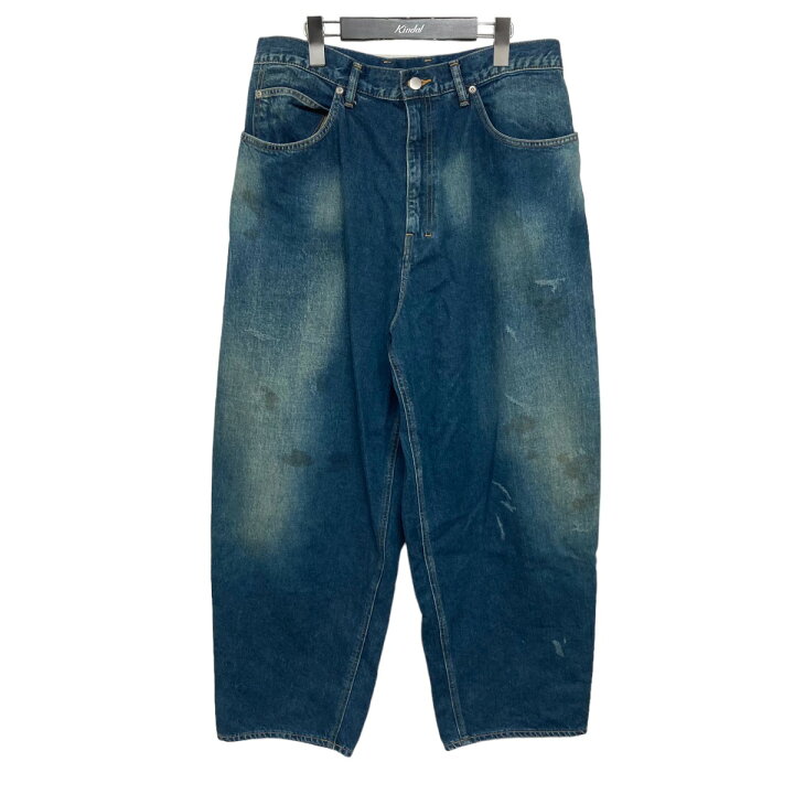 楽天市場】【中古】ANCELLM AGING LOOSE TAPERED 5P DENIM インディゴ 
