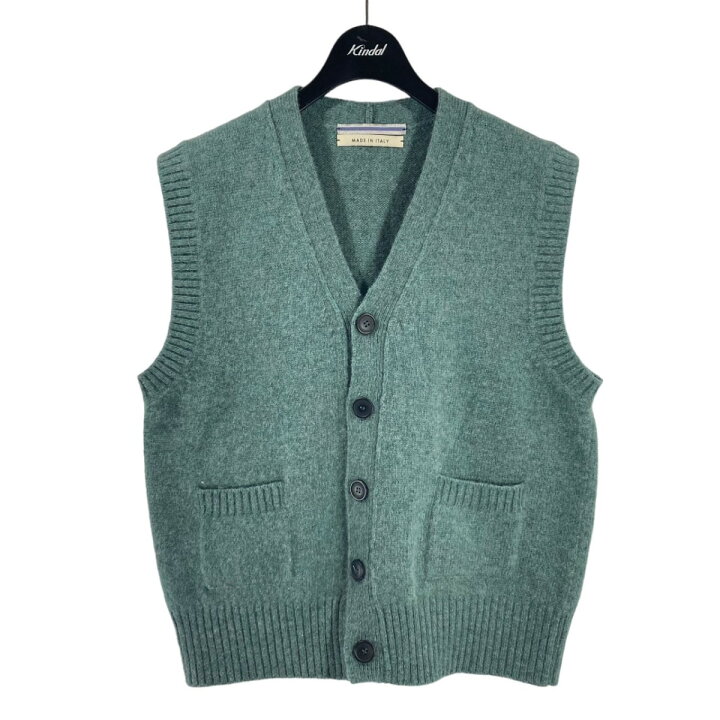 楽天市場】【中古】CRISTASEYAニットベスト SHETLAND GILET ターコイズ 