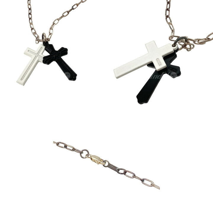 楽天市場】【中古】UNDERCOVER ダブルクロスネックレス S-2008 