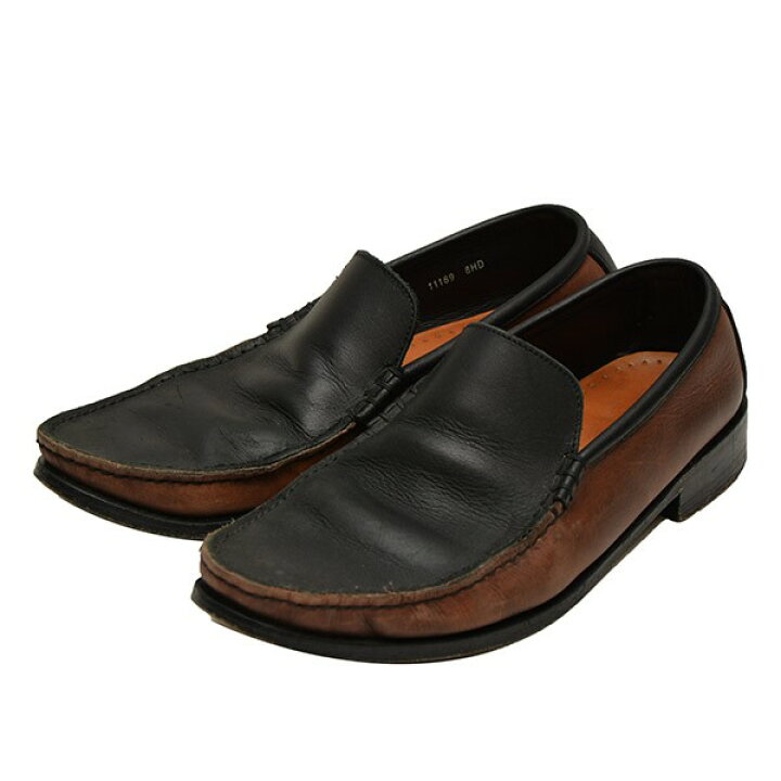 楽天市場】【中古】FLORSHEIM×TENBOXローファー ブーツ ブラック 
