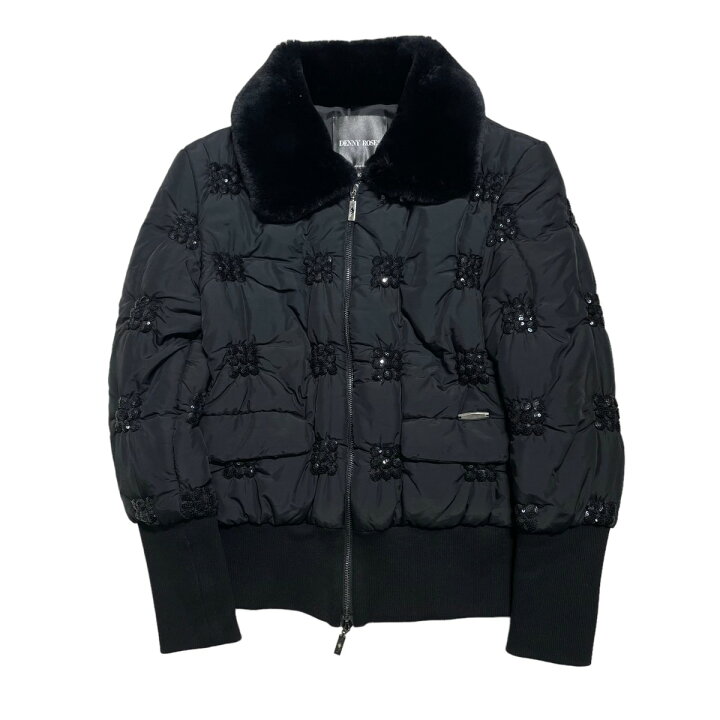 楽天市場】【中古】DENNY ROSE ダウンジャケット ブラック サイズ：40 