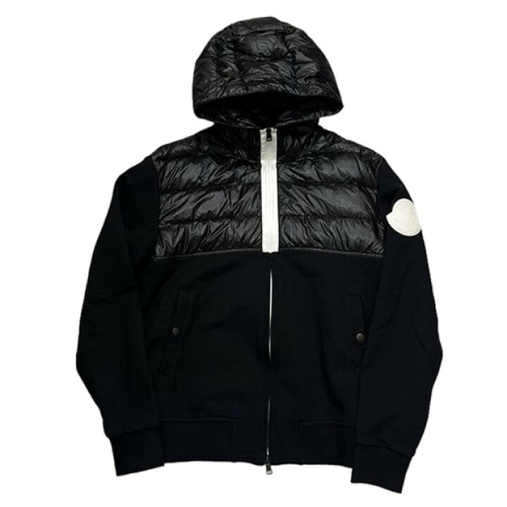 楽天市場】【中古】MONCLER MAGLIA CARDIGAN 切り替え ジップ ブルゾン 