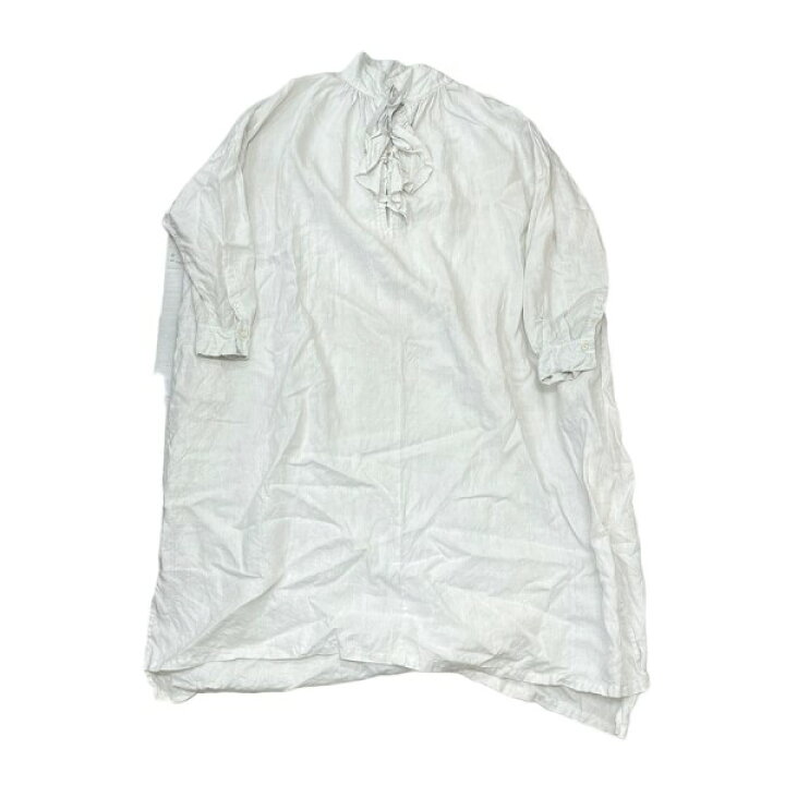 楽天市場】【中古】nest Robe2023AW 天然染め ラッフルスモックドレス 