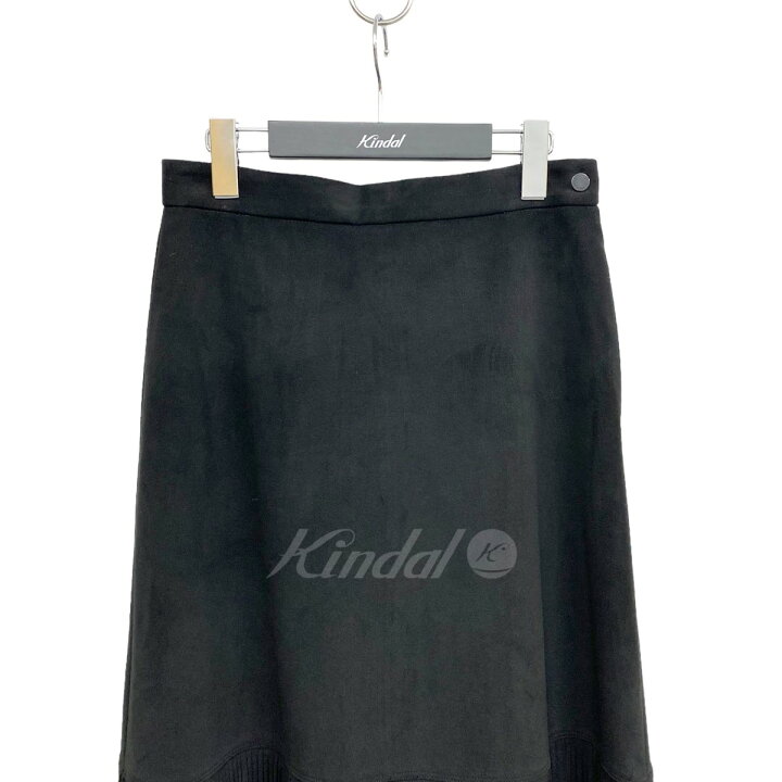 楽天市場】【中古】HYKE フェイクスウェードフリンジスカート ブラック  