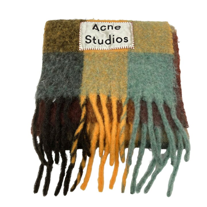 楽天市場】【中古】ACNE STUDIOS マフラー マルチカラー 【201123 