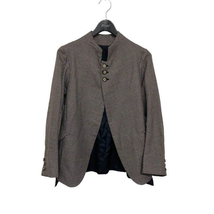 楽天市場】【中古】Nemeth チェックジャケット ブラウン サイズ：S 