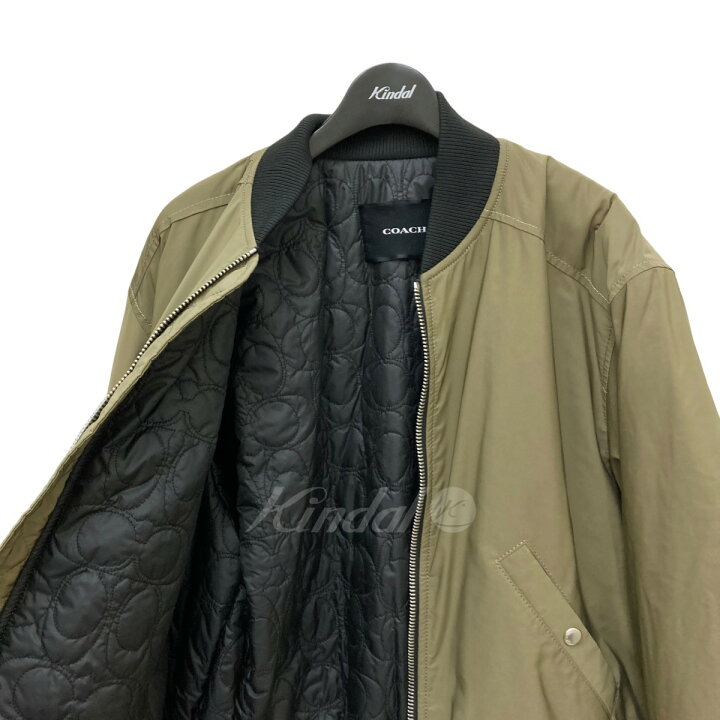 楽天市場】【中古】COACH MA-1ジャケット CB619 オリーブ サイズ：XS 
