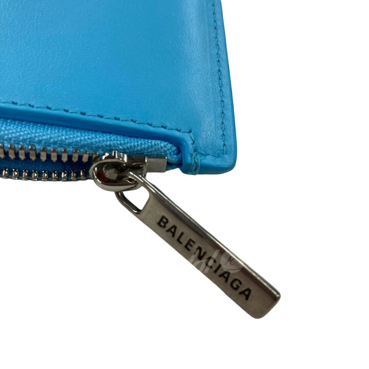 楽天市場】【中古】BALENCIAGAロゴ フラグメントケース1 スカイブルー  