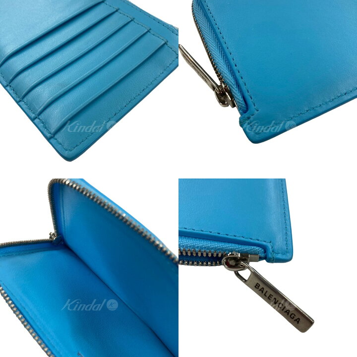 楽天市場】【中古】BALENCIAGAロゴ フラグメントケース1 スカイブルー  