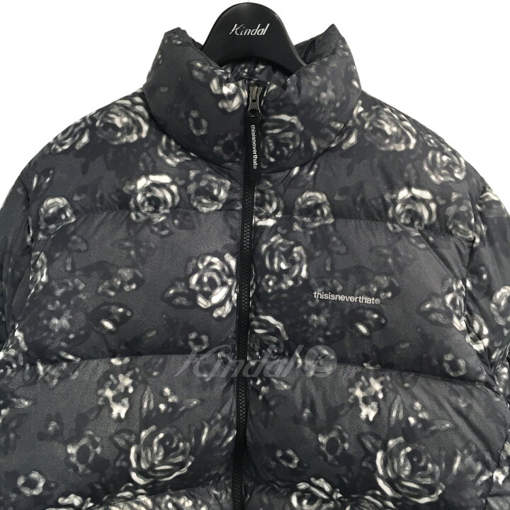 楽天市場】【中古】thisisneverthat 22AW ｢PERTEX T Down Jacket｣総柄 
