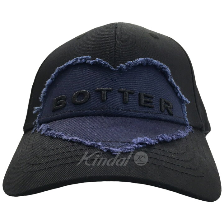 楽天市場】【中古】BOTTER 2023SS ハートカットオフキャップ ブラック 
