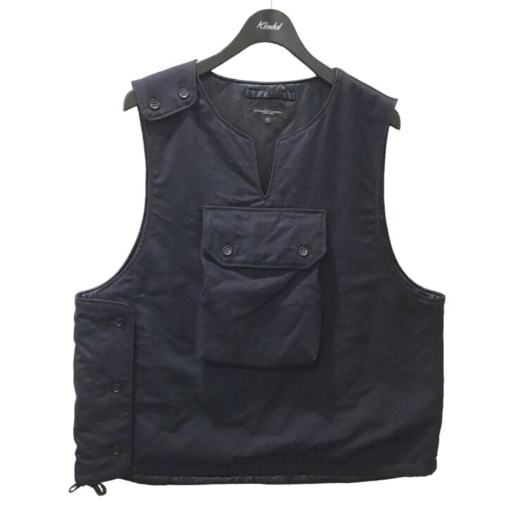 楽天市場】【中古】Engineered Garments ウールカバーベスト COVER 