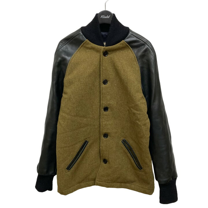 楽天市場】【中古】SKOOKUM スタジャン カーキ サイズ：36 【211123 
