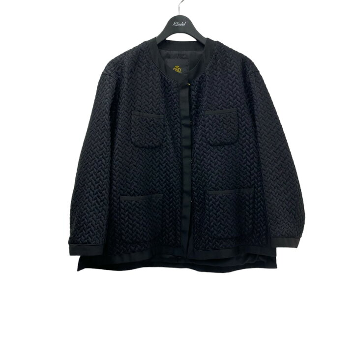 楽天市場】【中古】DRAWER ノーカラージャケット ブラック サイズ：38  