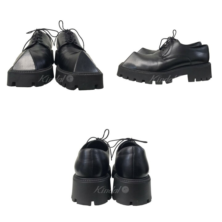 楽天市場】【中古】BALENCIAGA 22AW RHINOダービーシューズ ブラック 
