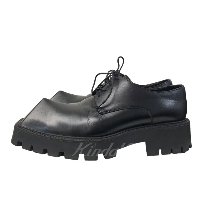 楽天市場】【中古】BALENCIAGA 22AW RHINOダービーシューズ ブラック 