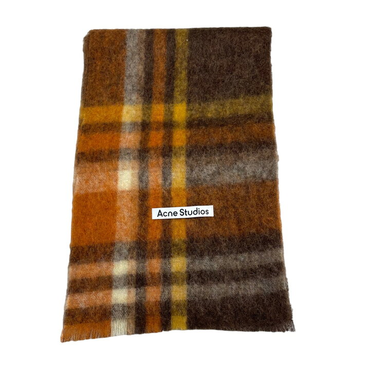 楽天市場】【中古】ACNE STUDIOS アルパカ モヘア チェック スカーフ  
