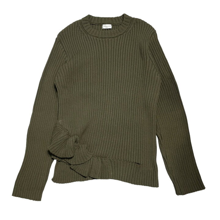 楽天市場】【中古】DRIES VAN NOTEN ローゲージニット オリーブ サイズ 