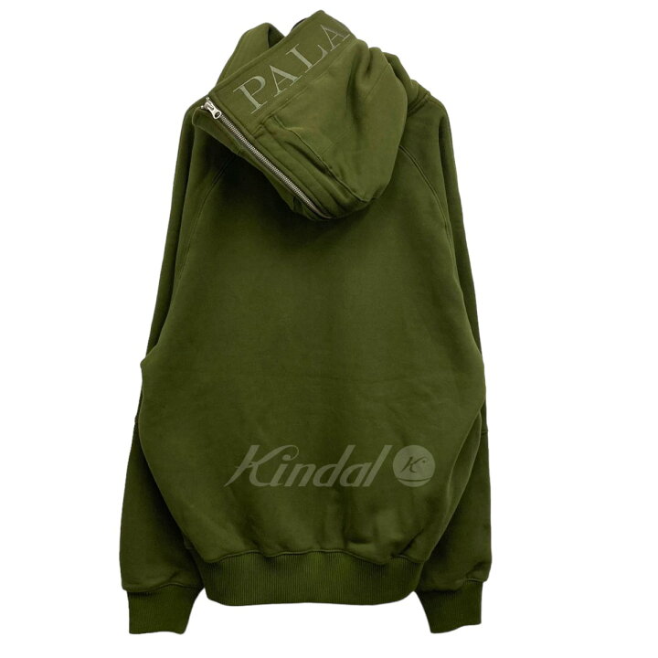 PALACE SPLIT HOOD BOMBER SWEAT オリーブ