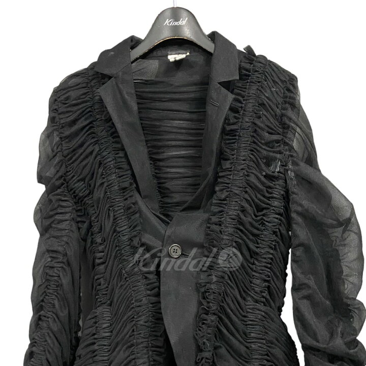 楽天市場】【中古】noir kei ninomiya チュールコート ブラック サイズ 