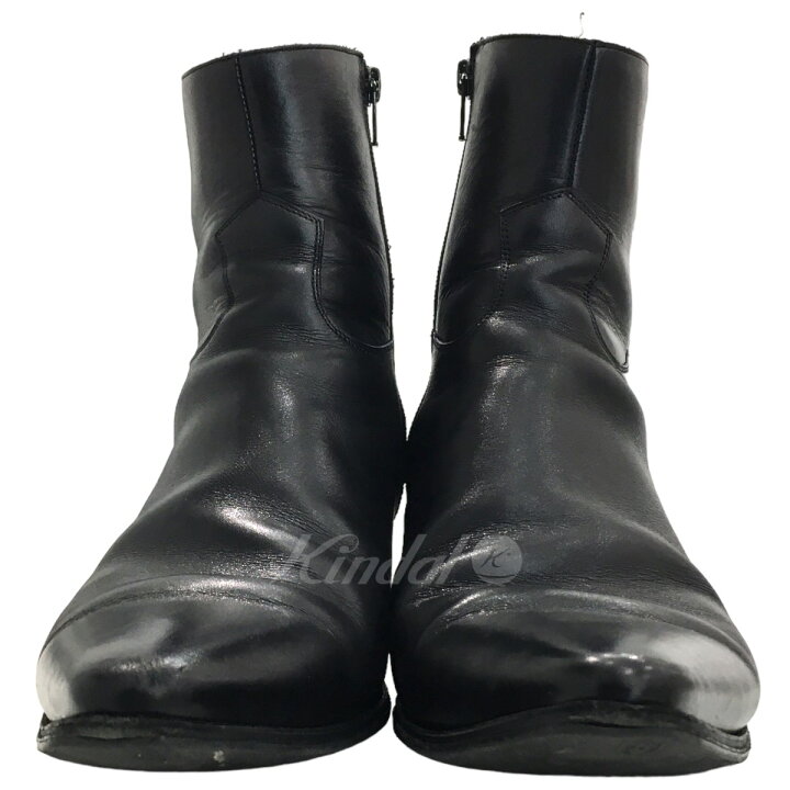 楽天市場】【中古】CELINE ジャクノジップドブーツシャイニーカーフ  