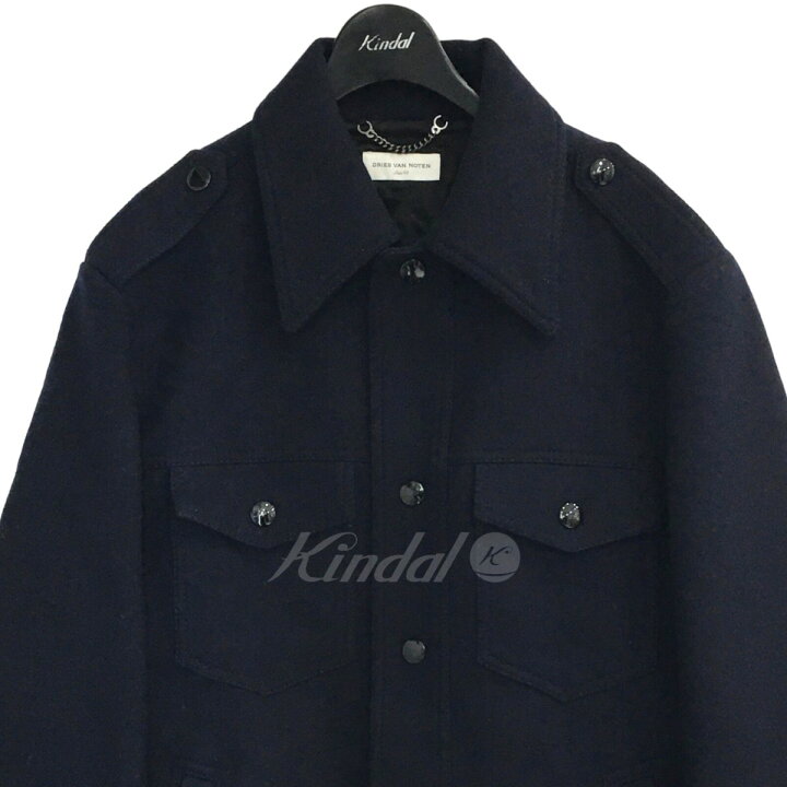 楽天市場】【中古】DRIES VAN NOTEN ウールミリタリージャケット 