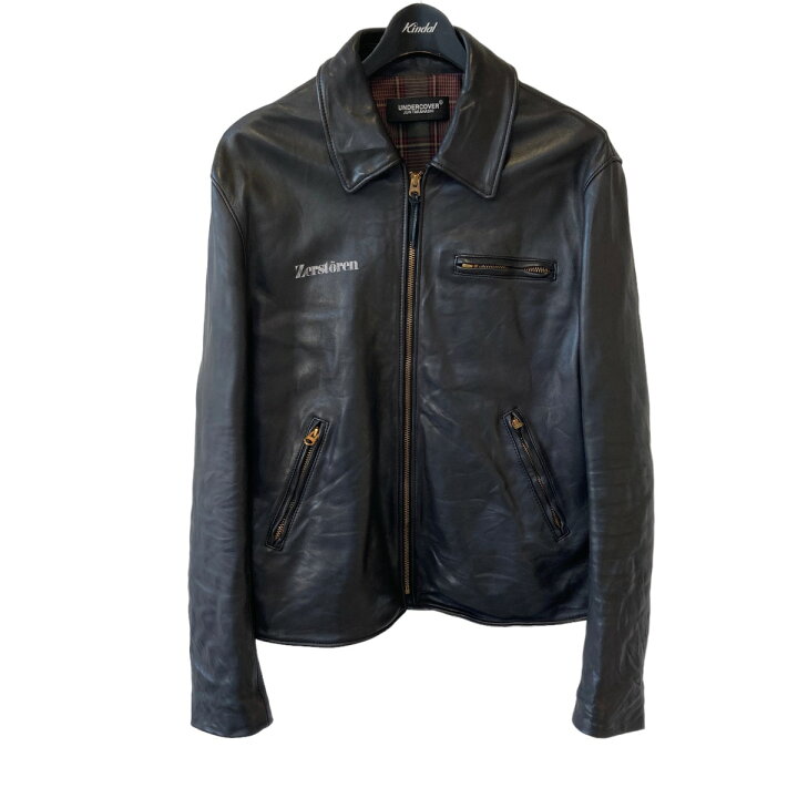 楽天市場】【中古】UNDERCOVER 21SS Zerstoren レザージャケット 