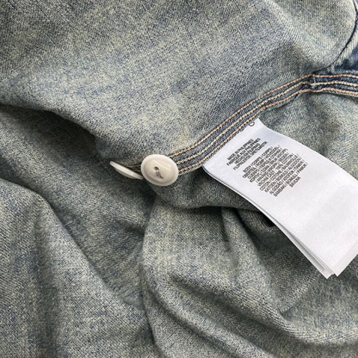 楽天市場】【中古】RRL デニム シャツ インディゴ サイズ：L 【211123 