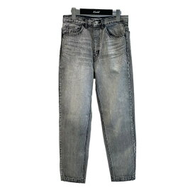 【中古】borders at balcony　5POCKETS DENIM PANTS 5ポケットデニム グレー サイズ：38 【211123】（ボーダーズアットバルコニー）