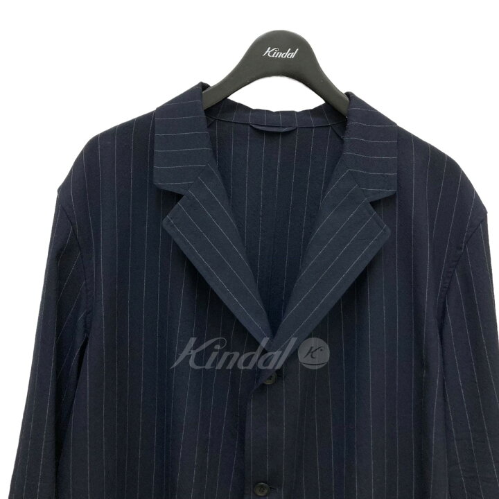 楽天市場】【中古】COMOLI23SS ウールストライプジャケット X01 01026
