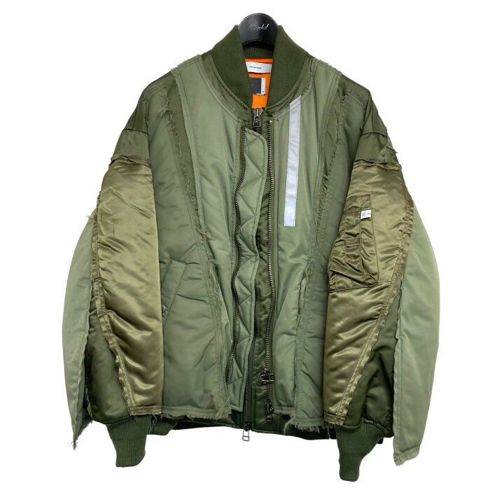 楽天市場】【中古】FACETASM「LAYERD MA-1 JACKET」 MA-1ジャケット 