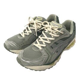 【中古】ASICS　GEL-KAYANO 14 スニーカー 1201A161 グリーン×グレー サイズ：US10 【221123】（アシックス）