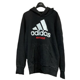 【中古】Gosha Rubchinskiy×adidasパーカー ブラック サイズ：M【価格見直し】