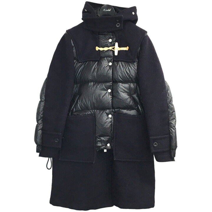 楽天市場】【中古】sacai × GLOVERALLダウンドッキングダッフルコート 
