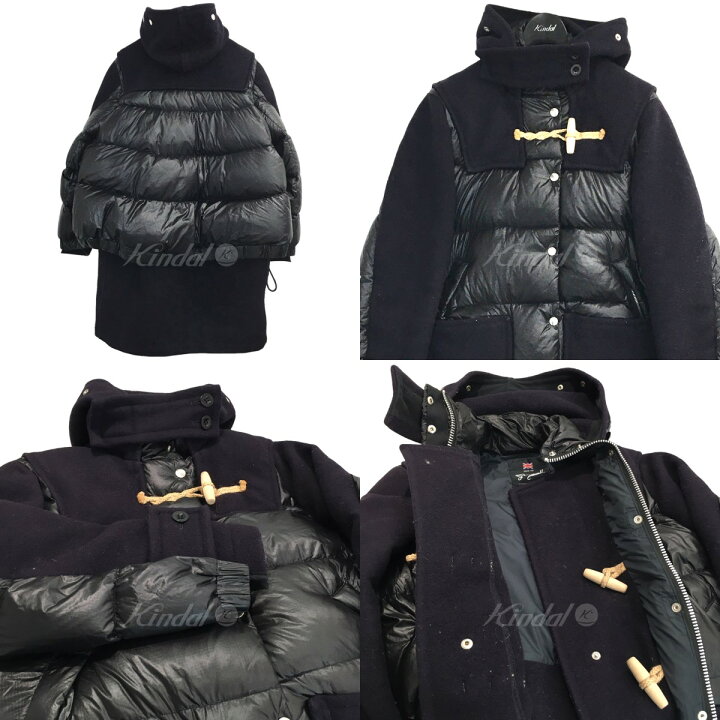 楽天市場】【中古】sacai × GLOVERALLダウンドッキングダッフルコート 