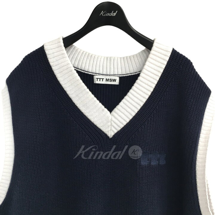 楽天市場】【中古】TTT MSW ｢New Standard Knit Vest｣ニットベスト TTT 
