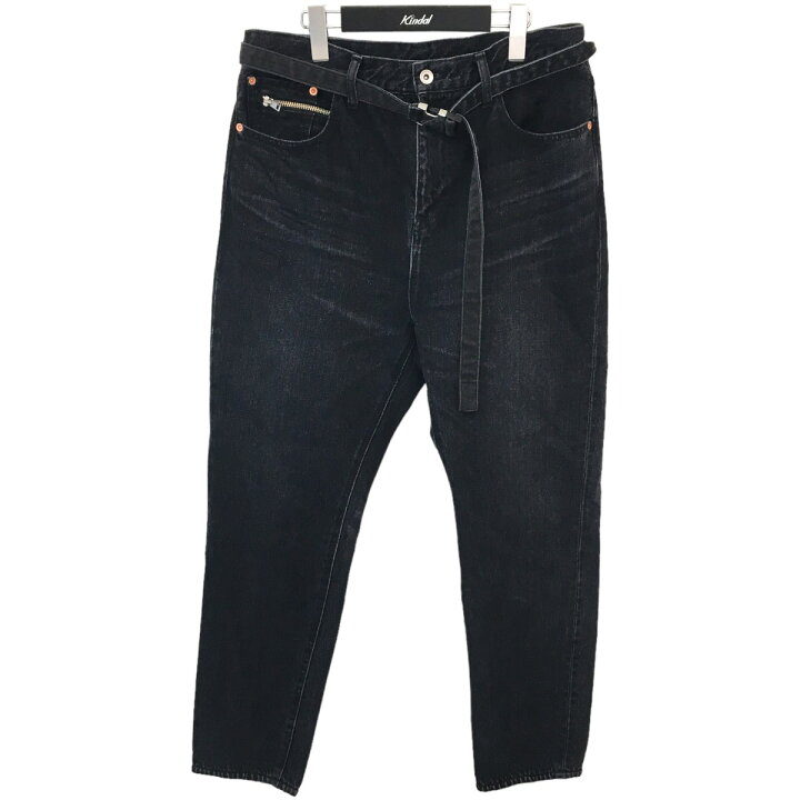 楽天市場】【中古】sacai2023SS ベルト付きデニムパンツ SCM 082 
