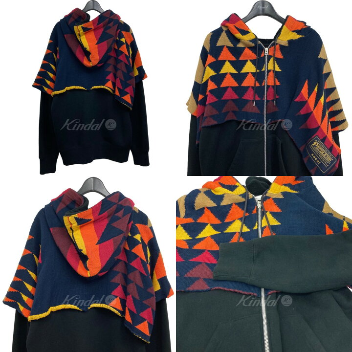 激レア sacai pendlton 19ss ジップパーカー by メルカリ｜パーカー