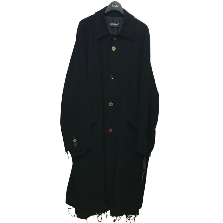 楽天市場】【中古】UNDERCOVER 2023AW ステンカラーコート ブラック  