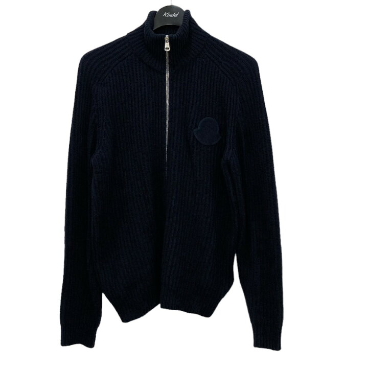 楽天市場】【中古】MONCLER エコカシミア ジップアップニットセーター 