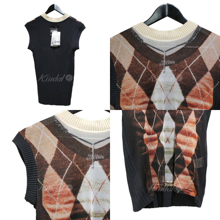 楽天市場】【中古】Y／PROJECT × Jean Paul Gaultier ニット切替 