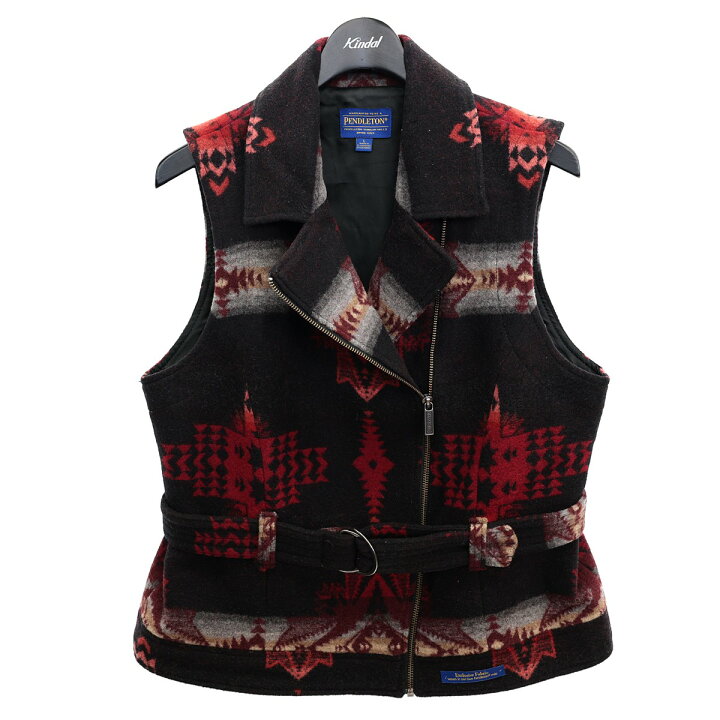 楽天市場】【中古】Pendleton ネイティブ柄ライダースタイプウール 