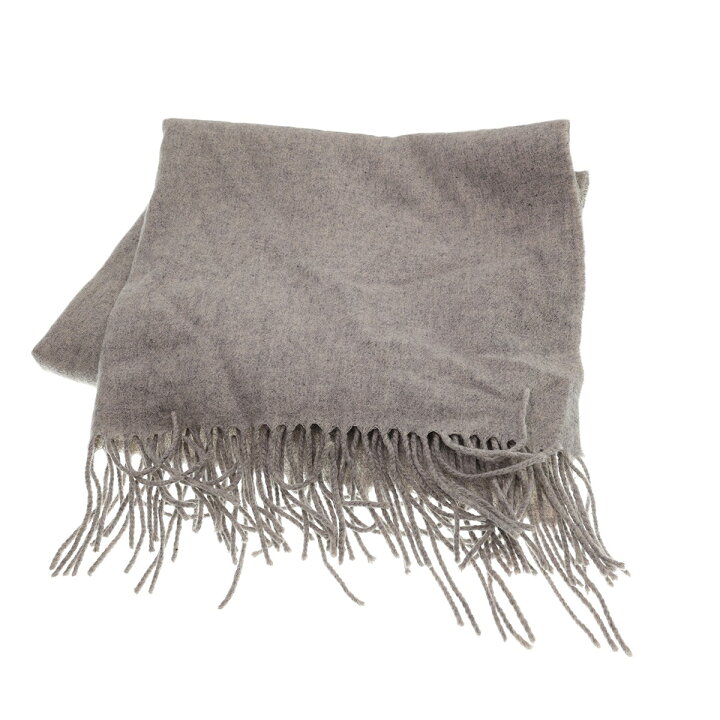 楽天市場】【中古】ACNE STUDIOS ウールロングマフラー グレー  